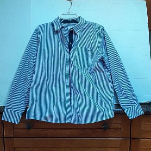 Vinyard Vines Relaxed Fit Shirt with Whale Pocket...Size 10 - Picture 1 of 7